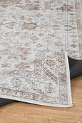 Load image into Gallery viewer, Duchess Beige Area Rug side
