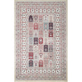 Load image into Gallery viewer, Hereke Persian Garden Panel Rug — Beige — top view
