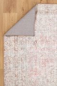 Load image into Gallery viewer, Sarrah Blush Machine Washable Rug on folded
