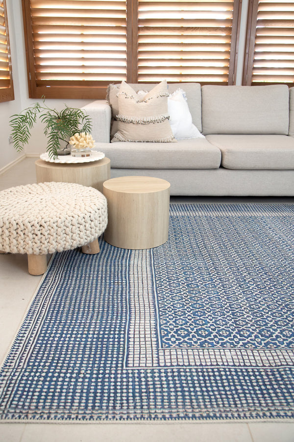 Capri Blue Area Rug The Rug Collective™