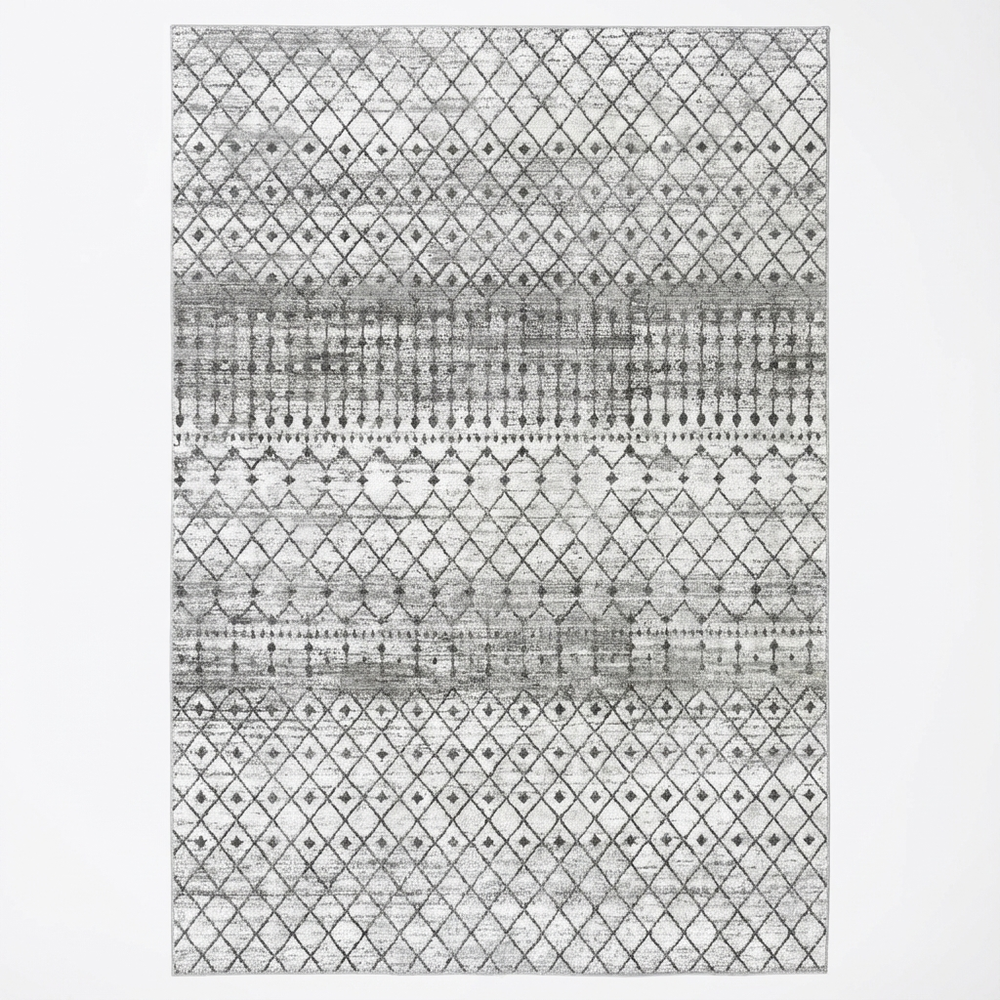 Andre Machine Washable in Grey Rug