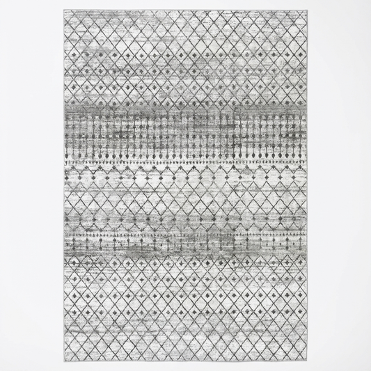 Andre Machine Washable in Grey Rug