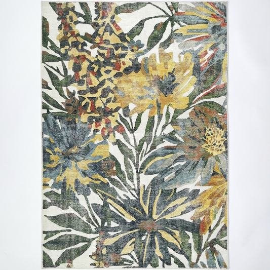 Charming Provence Machine Washable in Multicolor Rug