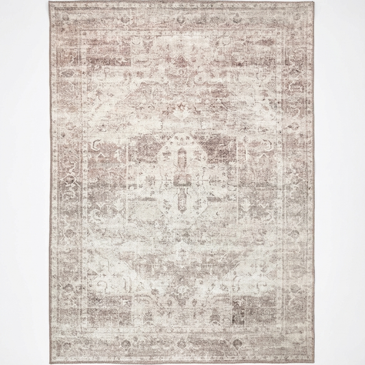 Chateau Machine Washable in Beige Rug