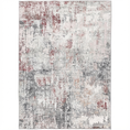 Load image into Gallery viewer, Colette Machine Washable in Grey & Red Rug
