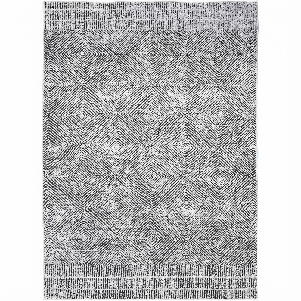 Contemporary Lauro in Grey Rug