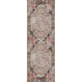Load image into Gallery viewer, Distressed Vintage Derya in Multicolor : Runner Rug
