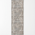 Load image into Gallery viewer, Distressed Vintage Kendra Ash in Grey : Runner Rug
