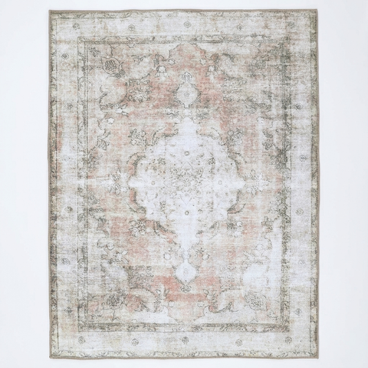 Esme Machine Washable in Beige Rug