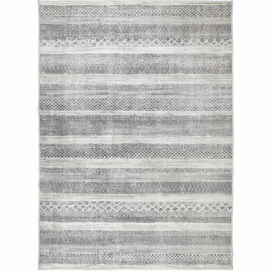 Kalahari Shadows Ash in Grey Rug
