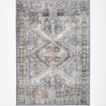 Load image into Gallery viewer, Le Grand Louvre Contemporary in Blue & Grey Rug
