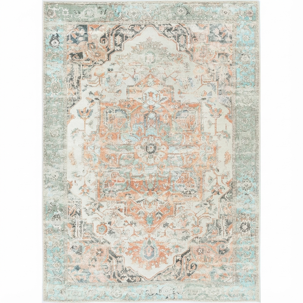 Nadia Machine Washable in Multicolor Rug
