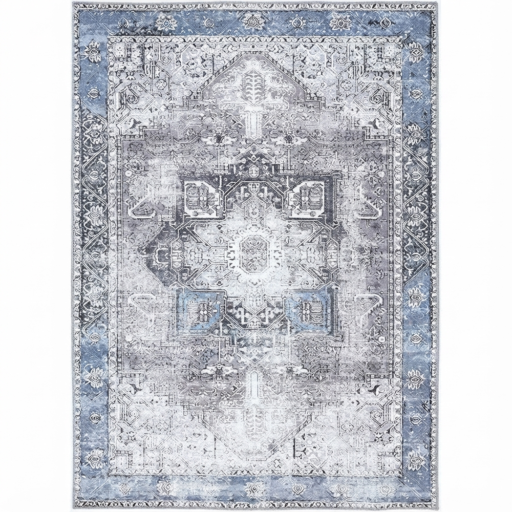 Odette Machine Washable in Blue Rug