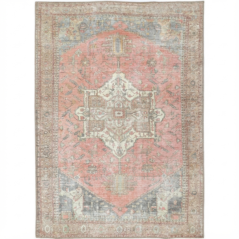 Remy Machine Washable in Multicolor Rug
