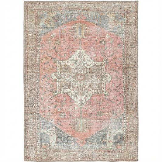 Remy Machine Washable in Multicolor Rug