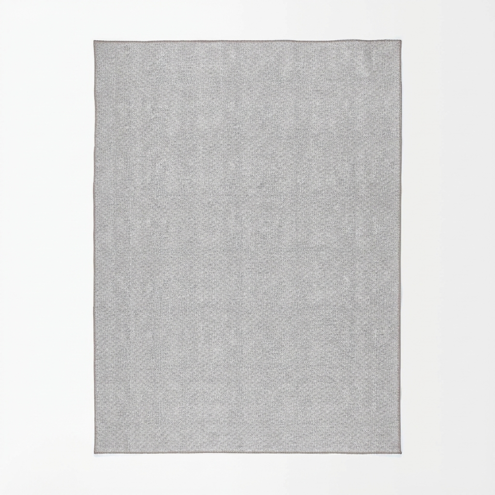 Urban Cobblestone Solid Area in Grey Rug