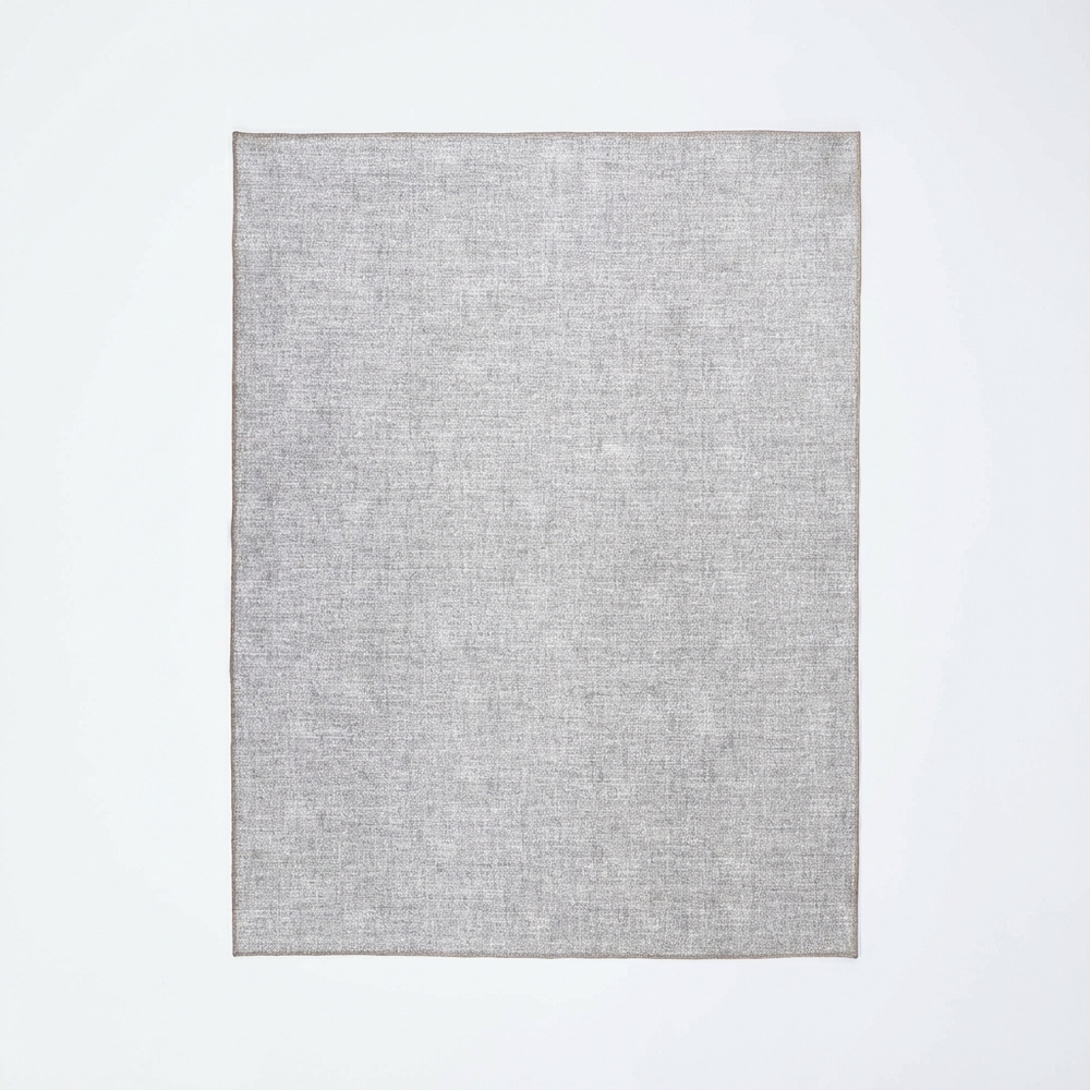 Urban Zinc Solid Area in Grey Rug
