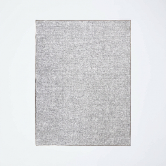Urban Zinc Solid Area in Grey Rug