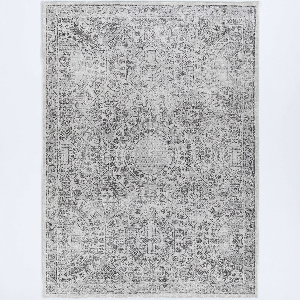 Versailles Winter modern in Grey Rug