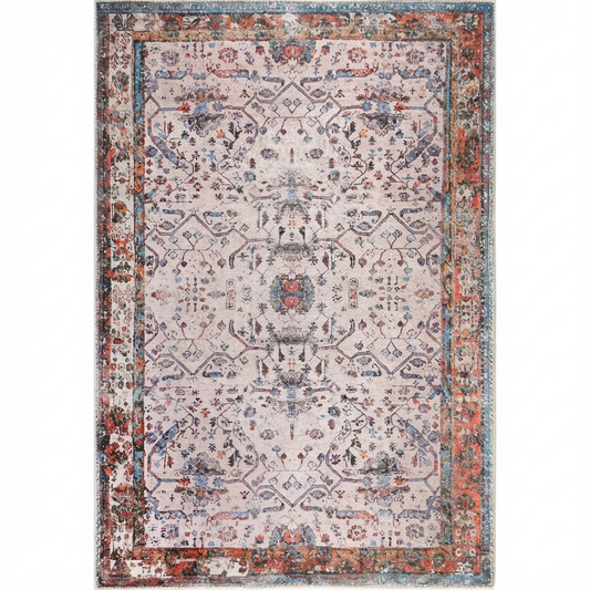 Vintage Koray Ivory Multi