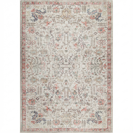 Vintage Wreath Multi Rug