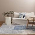 Load image into Gallery viewer, Cloud Abstract Blue Plush Machine Washable Rug
