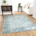 Load image into Gallery viewer, Rania Machine Washable Rug on floor
