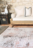 Load image into Gallery viewer, Abstract Celine Blush Rug washable
