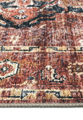 Load image into Gallery viewer,  Distressed Vintage Cezanne Terracotta Area Rug zoomed
