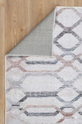 Load image into Gallery viewer, Maxine Lattice Pastel Rug Foldable 
