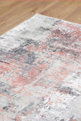 Load image into Gallery viewer, Abstract Celine Blush Rug on side
