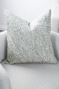 Load image into Gallery viewer, Alpine Monochrome Pillow front
