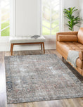 Load image into Gallery viewer, Bohemia Machine Washable Rug in living room
