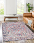 Load image into Gallery viewer, Colette Machine Washable Rug in living room
