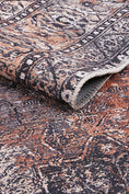 Load image into Gallery viewer, Distressed Vintage Cezanne Rabbit Gray Inca Gold Area Rug set
