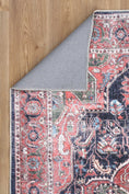 Load image into Gallery viewer, Distressed Vintage Kendra Area Rug Runner folded

