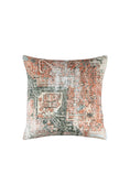 Load image into Gallery viewer, Distressed Vintage Cezanne Terracotta Sky Pillow main
