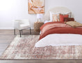 Load image into Gallery viewer, Distressed Vintage Levent Area Rug in bedroom
