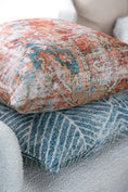Load image into Gallery viewer, Greenport Denim Pillow two set
