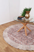 Load image into Gallery viewer, Distressed Vintage Levent Round Rug
