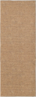 Urban Mustard Solid in Brown : Runner Rug