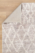Load image into Gallery viewer, Nordic Nahla Beige Rug one side fold

