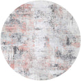 Load image into Gallery viewer, Abstract Celine Blush Round Rug
