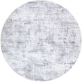 Load image into Gallery viewer, Abstract Evalina Grey Round Rug
