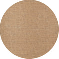Load image into Gallery viewer, Urban Mustard Solid Round Rug front facing
