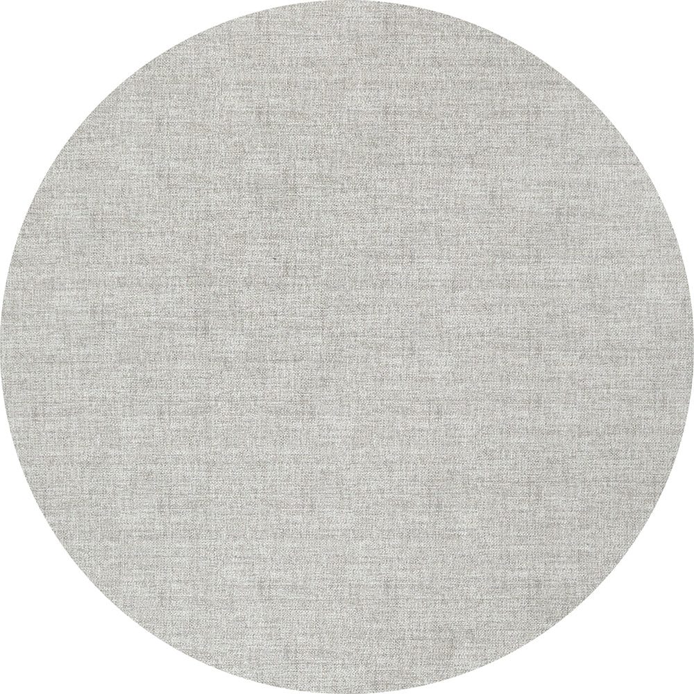 Urban Linen Solid Round Rug on front