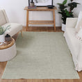 Load image into Gallery viewer, Urban Linen Solid Area Rug in Room
