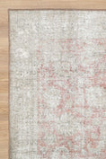 Load image into Gallery viewer, Vintage Adeline Peach Rug Front
