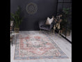 Load and play video in Gallery viewer, The Rug Collective­™ Distressed Vintage Cezanne Terracotta Sky Area Rug
